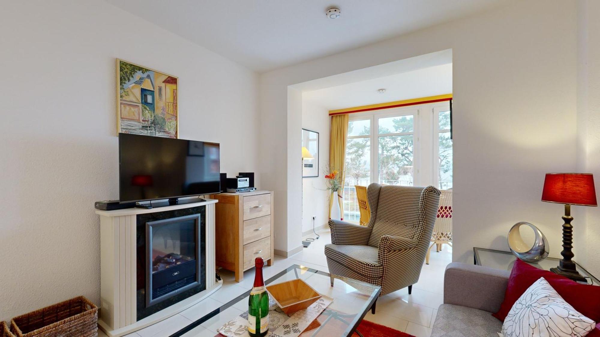 Apartment Direkt Am Mit Suedbalkon, Freia 13, Binz